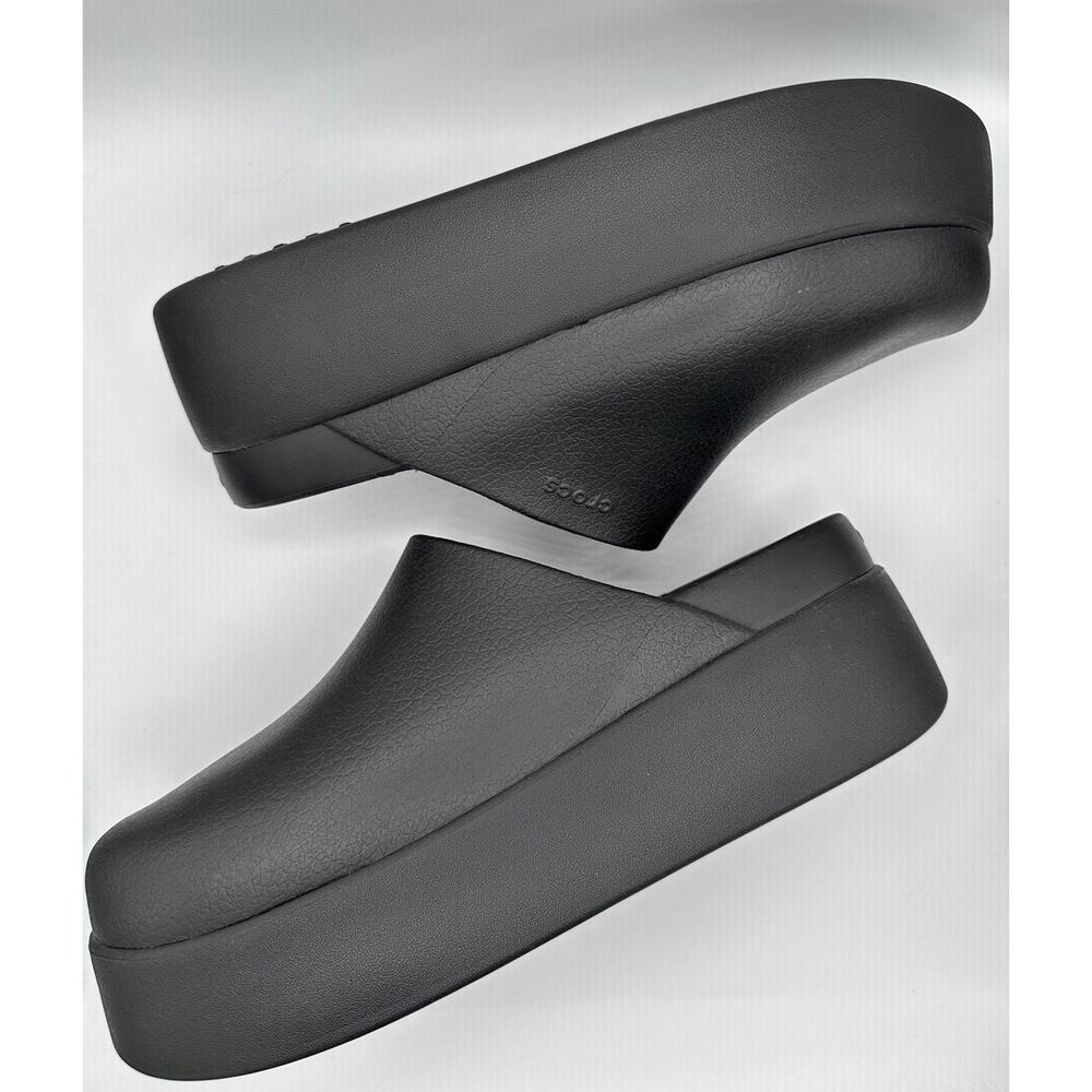 Crocs Dylan Platform Clogs Women's Size 10 in Black - Picture 4 of 5